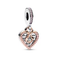 Charm Pandora Donna Pandora Moments in Lega metallica Zirconia 782641C01 - 782641C01